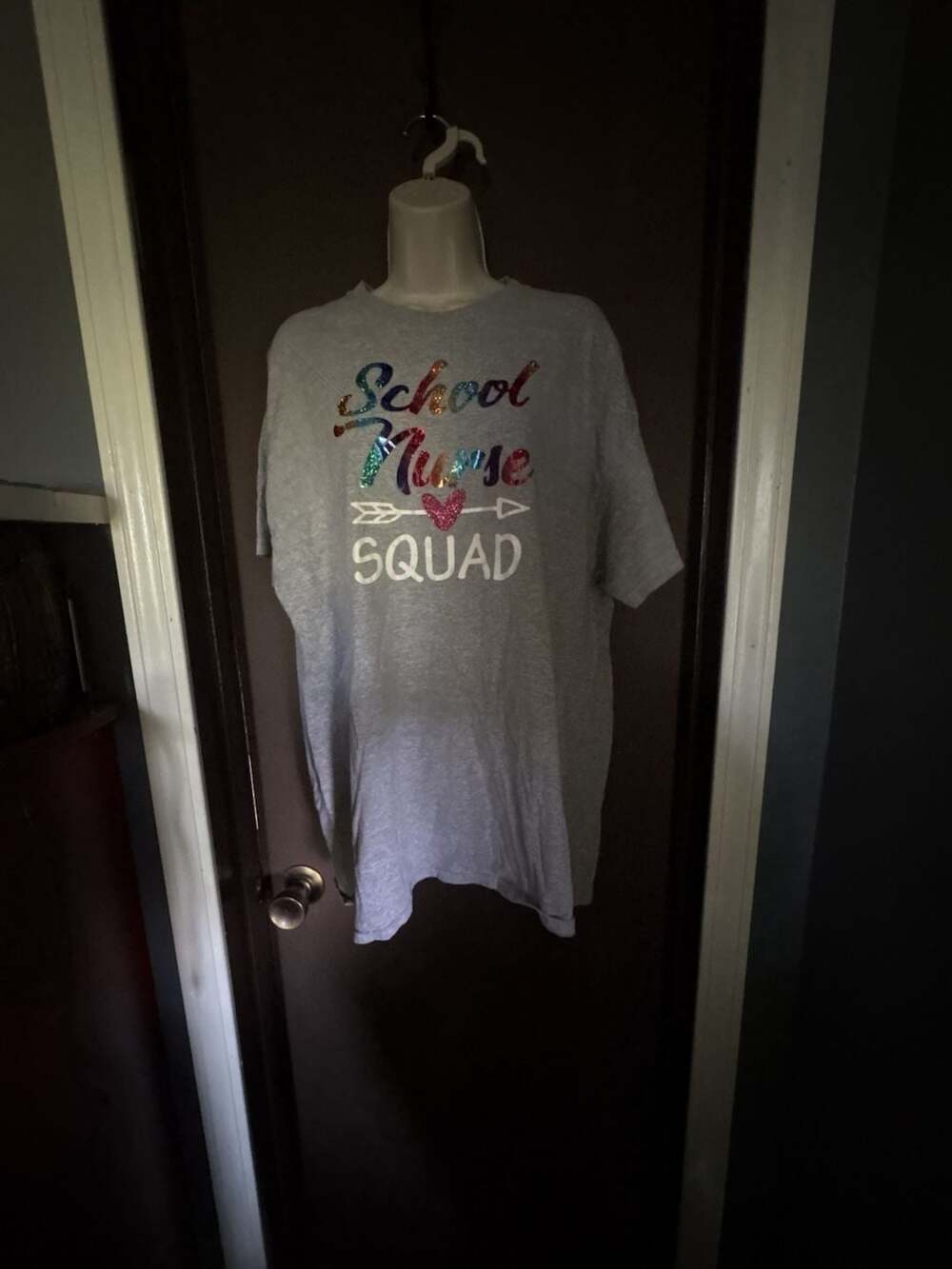 Gildan School Nurse Squad Graphic T-Shirt XL